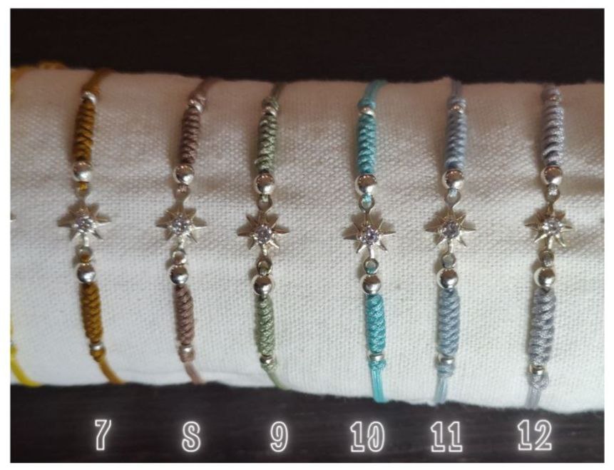 Pulsera estrella polar