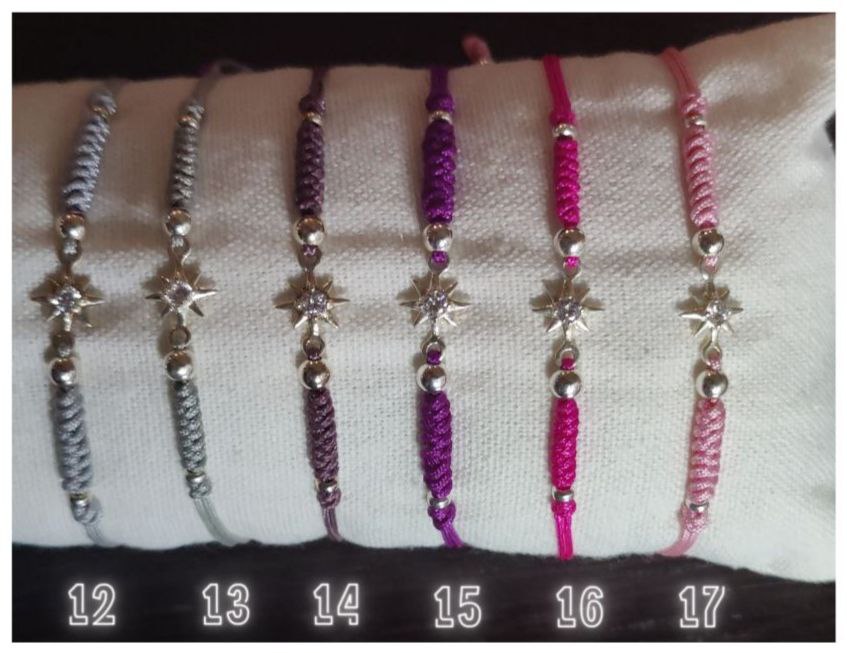 Pulsera estrella polar