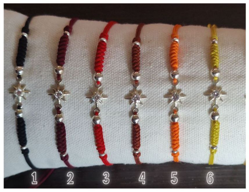 Pulsera estrella polar